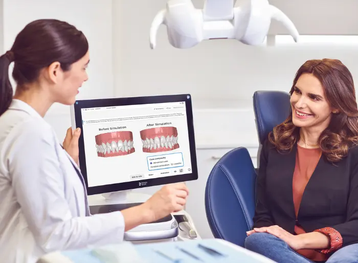 高精度な3Dデジタル設計による治療計画のイメージ